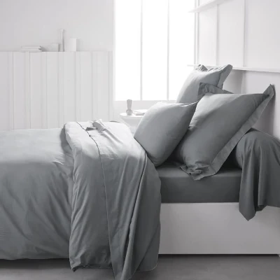 Drap housse Maison Lefebvre DH 2 pers 140x190cm Bonnet 30cm 100% coton 57 fils