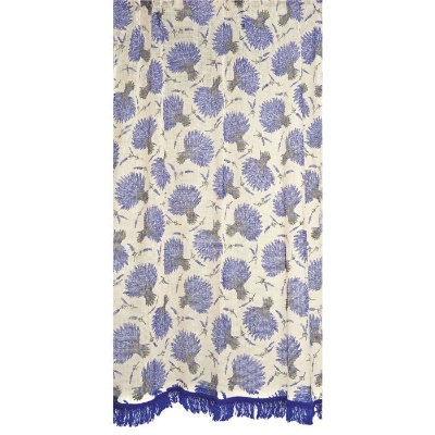 Rideau marseillais imprimé 200g/m2 Lavande (225 x 140 cm)