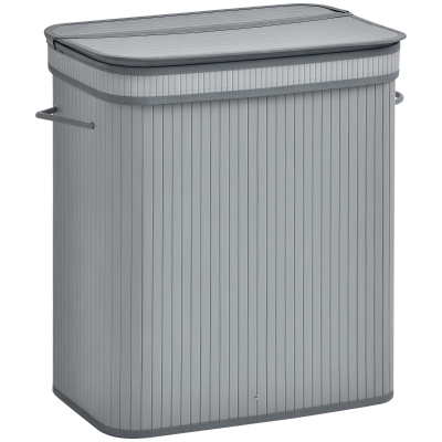 Kosz na pranie 100L z pokrywą i wyjmowanym wkładem