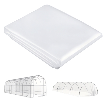 Folia do szklarni 8 x 10 m, wodoodporna, z tworzywa sztucznego