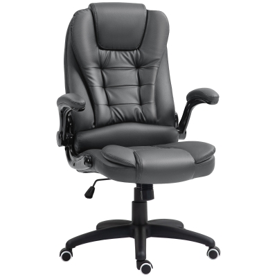 Ergonomiczny fotel biurowy z funkcją bujania, podłokietniki