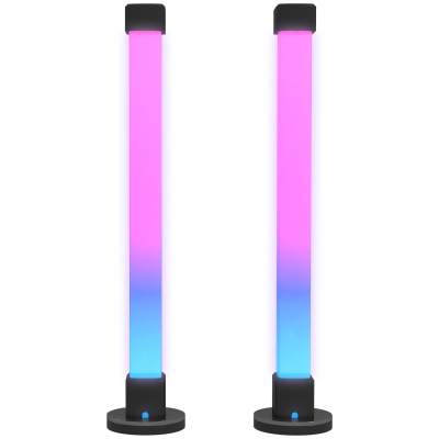 Zestaw 2 lamp LED, sterowanie aplikacją, tryby kolorów