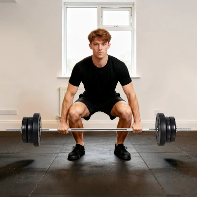 HOMCOM 65kg Adjustable Dumbbell & Barbell Set for Home Gym - Black