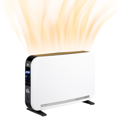 HOMCOM Modern Slimline Heater 7-35℃ Temperature