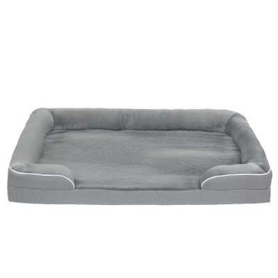 PawHut Dog Sofa Bed with Washable Cover Grey