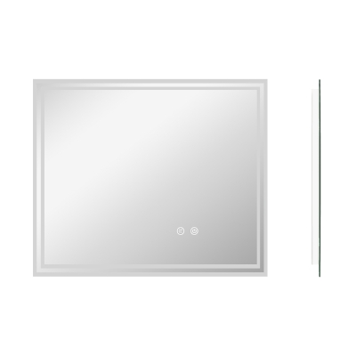 Kleankin LED Vanity Mirror Smart Touch Anti-Fog 3 Colour