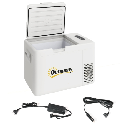 Kompresorowa lodówka elektryczna 22L z LED i trybem ECO