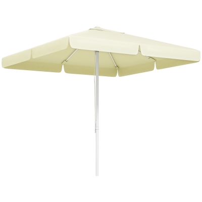 Parasol ogrodowy 2,5x2,5 m, regulowany, 8 żeber