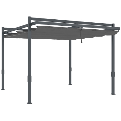 Pergola 3,5x3m, Aluminiowa, Stabilna, Ochrona przed słońcem