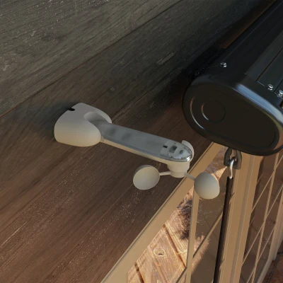 Czujnik słońca i wiatru do stacji pogodowej, zewnętrzny