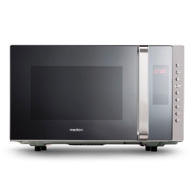 Micro-ondes combiné MEDION MD17495 - 23L - 800W - 1200W Grill - Pose libre - Argent