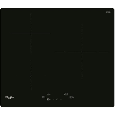 Table de cuisson a induction - WHIRLPOOL - WSQ1160NE - 3 feux - 60 cm - Noir