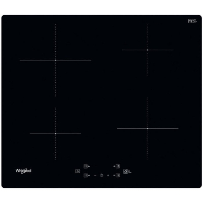 Plaque induction - WHIRLPOOL - WSQ2160NE - 4 foyers/boosters - 7200 W - Largeur 60 cm