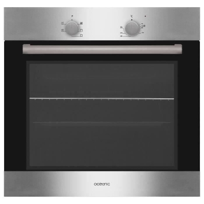Four encastrable nettoyage catalyse - chaleur brassée OCEANIC F60IX Inox - 59,5 x 59,5 x 56,6 cm