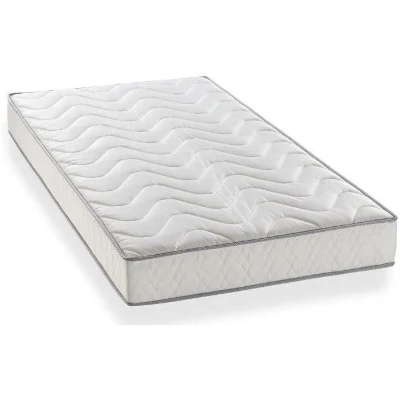 Ensemble matelas + sommier UNELMA 90 x 190 - 5 zones et mémoire de forme - 16 cm - DEKO DREAM