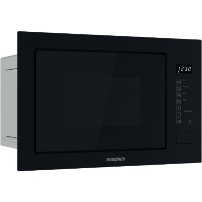Micro-ondes encastrable - ROSIERES - RO38FL7N25LWB - Noir - 28 L - 59,5 x 36,8 x 38,5 cm