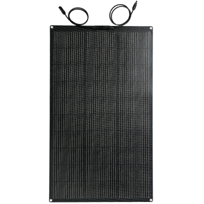 HOMCOM Panneau Solaire 100W Portable Étanche USB LCD Extérieur
