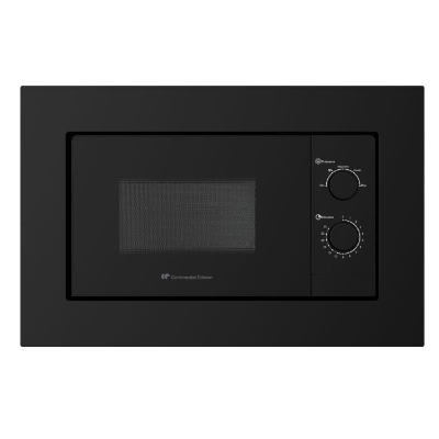 Micro-ondes encastrable - CONTINENTAL EDISON - CEMO20EBM2 - 1280 W - L59,5xH38,5xP35,3 cm - 20L - Noir