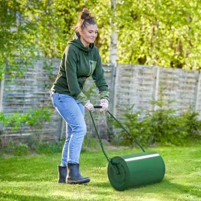 Lawn Roller 123L x 58W x 40Hcm Green