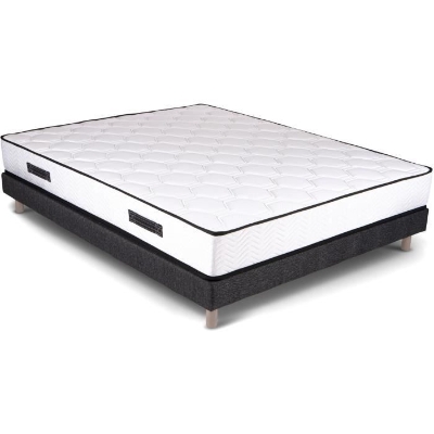 Urban Collections Paris - Matelas ensachés - 140 x 190 cm - 24 cm - Mousse a mémoire de forme - Ressorts