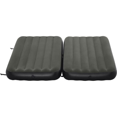 Lit 3 en 1 - BESTWAY - Airbed Tritech™ Connect and Rest™ - Lits jumeaux, lit surélevé, lit king size - 188 x 99 x 25 cm - 150 kg