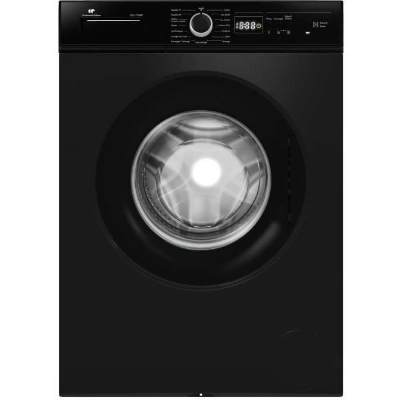 Lave-linge hublot - Pose libre - CONTINENTAL EDISON - CELL712IBP - 7 kg - Induction - 60 cm - 1200 trs/min - Noir mat