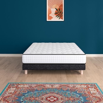 URBAN Collections NEW-YORK Ensemble sommier et matelas 160x200cm - 960 ressorts ensachés