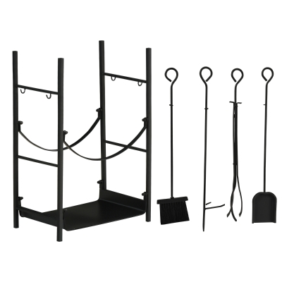 Outsunny Portalegna 44.5cm x 29.5cm x 73cm Nero