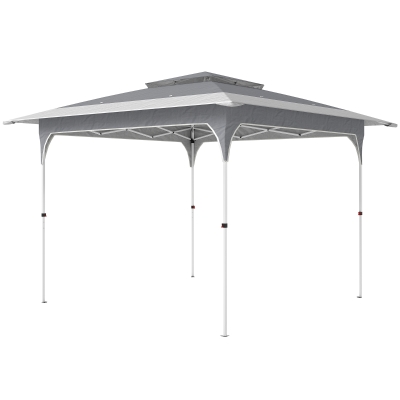 Outsunny Pavillon Pliant 3,5x3,5m Imperméable UPF50+