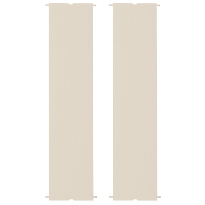 Outsunny 2 Toiles Rétractables 4,9x1,2m Pergola 3x3m Kaki UV