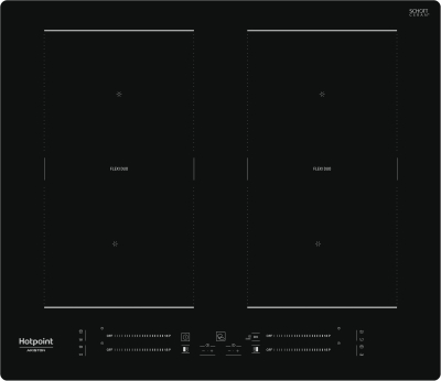Table de cuisson a induction - HOTPOINT - 4 foyers - L60 cm - HS5160CNE