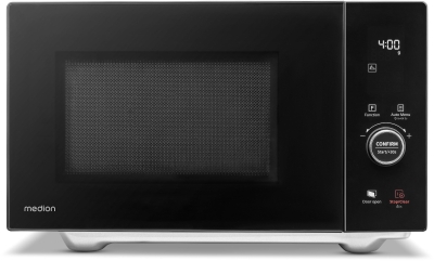 Micro-ondes - MEDION - MD12041 - Noir - 25 L - 4 en 1 avec fonction gril et convection