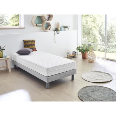 DORMIPUR - Matelas - 90 x 200 cm - Epaisseur 16 cm - Mousse a mémoire de forme - Housse lavable en machine - Equilibré