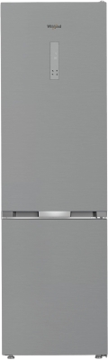 Réfrigérateur combiné - WHIRLPOOL - WHK26402XP4E - 2 portes - 355 L - 59,5 x 66,3 x 203,5 cm - Gris