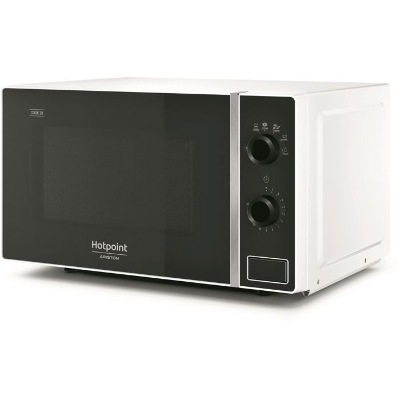 Micro-ondes posable - HOTPOINT - MWHA101W - Blanc - 700 W - 20 L - 45,2 x 36,5 x 26,2 cm