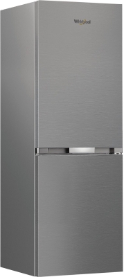 Réfrigérateur combiné - WHIRLPOOL - WHKH1361XP4E - 2 portes - 325 L - 59,5 x 66,3 x 186,5 cm - Gris