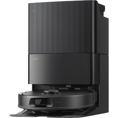 ROBOROCK QREVO 5AE - Aspirateur Robot Laveur avec Station - Puissance 12000 Pa - Serpillieres FlexiArm - Double Anti-emmelement