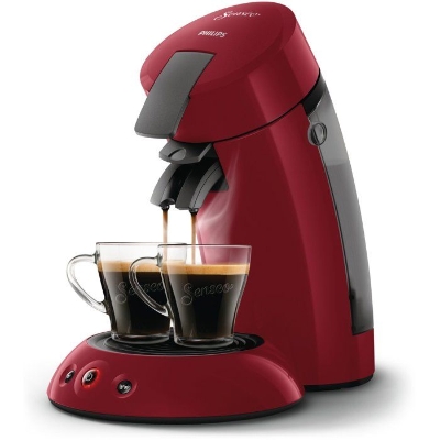 Cafetiere a dosette - PHILIPS - SENSEO - HD6553/81 - Original - Rouge