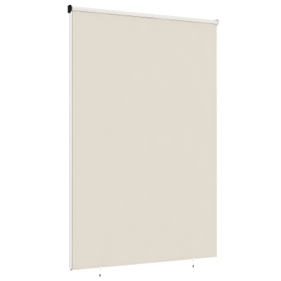 Outsunny Store Enrouleur 2,4x1,6m Occultant Anti-UV30+ Crème
