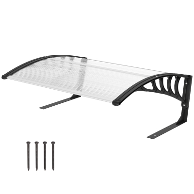 Outsunny Abri Tondeuse Robot 100x81x43cm UV Pluie Neige Blanc