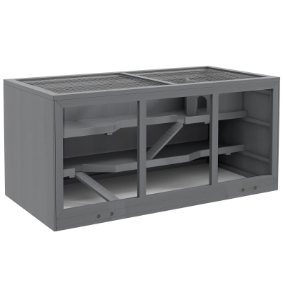 Hamster Cage 115 x 57 x 55cm Grey