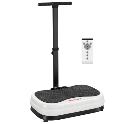 SPORTNOW Vibration Plate Exercise Machine with Handle, Remote