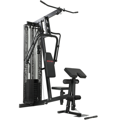 SPORTNOW Multi Gym 45kg Weight Stack Home Strength Training