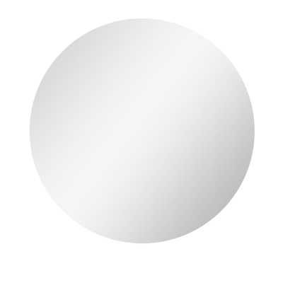 kleankin Lustro łazienkowe 60 cm, podświetlane, 3 kolory światła