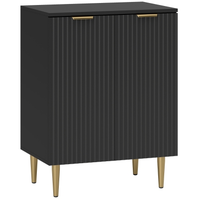 HOMCOM Sideboard Adjustable Shelf - Black