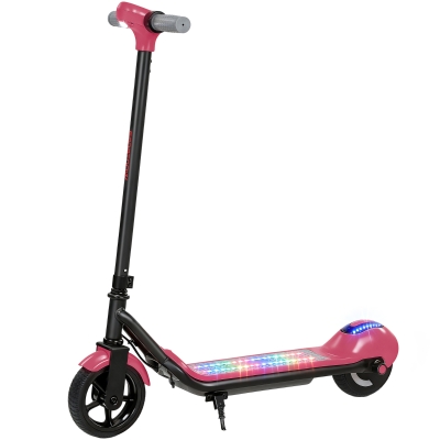 SPORTNOW Kids Electric Scooter with LED Display Pink