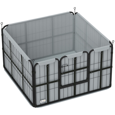 Whelping Box 102L x 102W x 60Hcm Black