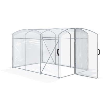 Outsunny Serra a tunnel 300cm x 200cm x 195cm Trasparente