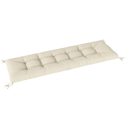 Outsunny Cuscino per seduta 65cm x 198cm x 13cm Beige