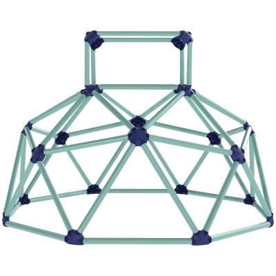 AIYAPLAY Dôme d'Escalade Enfant Ø182cm Plastique Bleu Résistant UV